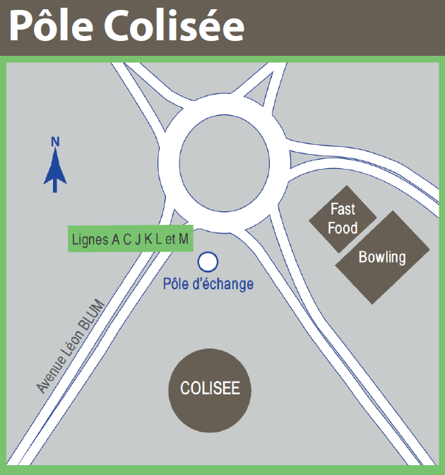 Plan du Pôle Colisée